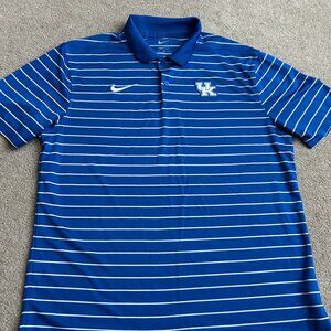 University of Kentucky Nike Men's Dri-Fit Polo, Medium (worn 1x)